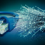 Netzwerkkabel und optisches Glasfaser Kabel